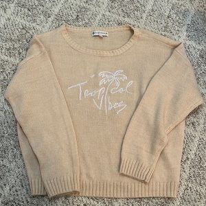 Beachly x goldfish kiss sweater in size M